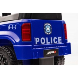 Ajettava työntöauto Poliisi, sininen