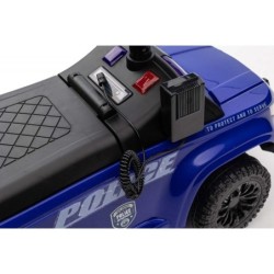 Ajettava työntöauto Poliisi, sininen