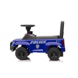 Ajettava työntöauto Poliisi, sininen