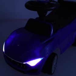 Ajettava työntöauto valoilla ja äänillä, sininen