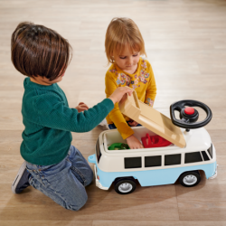Ajettavat rattaat, Volkswagen Van, sininen
