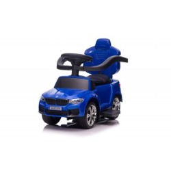 Ajo-auto BMW työntövarrella, sininen