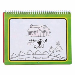 Akvarellikynävärityskirja Farm