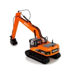 Ammattimainen kaivinkone RC-kaukosäätimellä 2,4 GHz, LED-valot, 15 toimintoa