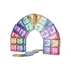 177-osainen Space Travelling Series MNTL Magneettitiilisarja, pastelli