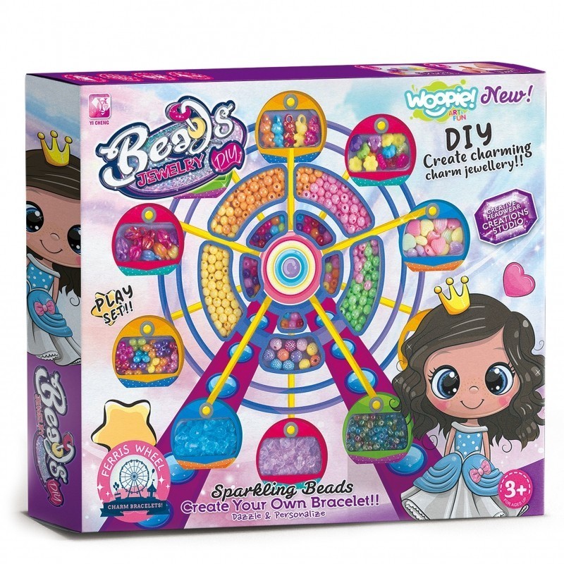 ART&FUN korujen valmistussarja, rannekoruja, riipuksia, sormuksia