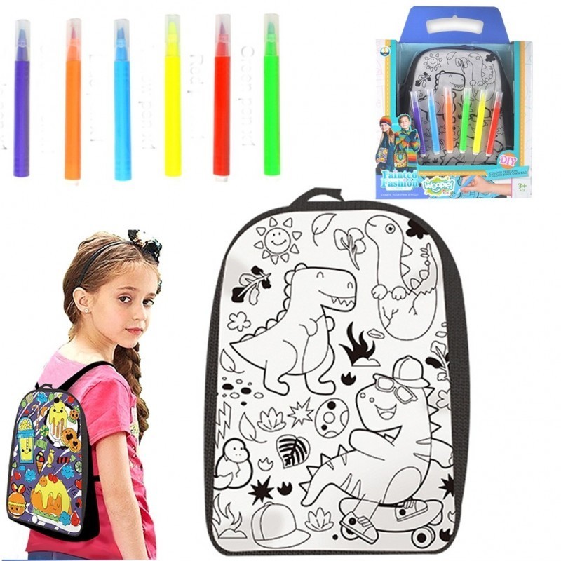 ART&FUN Taidesetti tytöille Reppu maalausta varten
