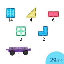 29-osainen Thunder Chariot Series MNTL magneettilohkosetti