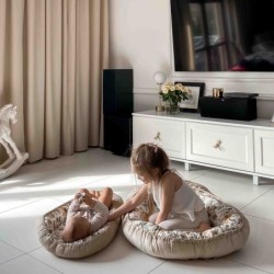 Baby Nest Velvet BOHO COCO – KHAKI