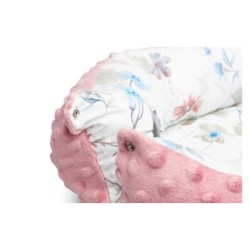 BABY NESTING MINKY - RETRO PINK LEHTEET
