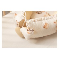 BABY NESTING MUSLIINI – BEIGE RABIT