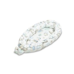 BABY NESTING VELVET - ELÄINTEN SININEN