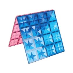 2-osaiset Big Plate Expand Series MNTL magneettilohkopohjalevyt, pinkki+sininen