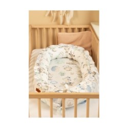 BABY NESTING VELVET - ELÄINTEN SININEN