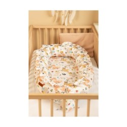 BABY NESTING VELVET - PICNIC PEACH