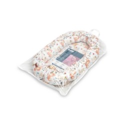 BABY NESTING VELVET - PICNIC PEACH
