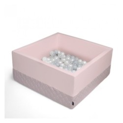 Ball Sea 90x90x40, sametti, pinkki