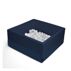 Ball Sea 90x90x40, sametti, tummansininen