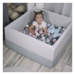 Ball Sea 90x90x40, sametti, tummansininen