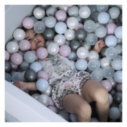 Ball Sea 90x90x40, sametti, tummansininen