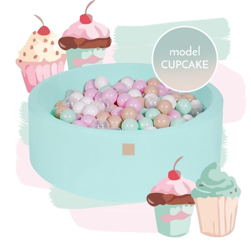Ball Sea Cupcake h40 + 250 palloa