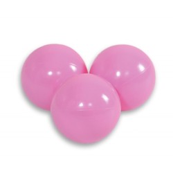 Ballimere pallot 50 kpl, puuteri vaaleanpunainen