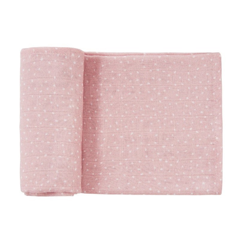 Bambu kapalohuopa 120x120 cm, Stones pinkki