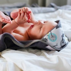 Bambu kylpypyyhe, kivet vaaleanpunainen