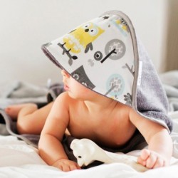 Bambu kylpypyyhe, kivet vaaleanpunainen