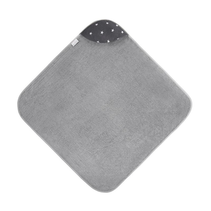 Bambu kylpypyyhe, STARS - GREY