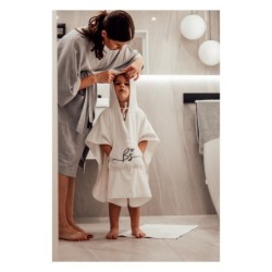 Bambu poncho pyyhe, beige