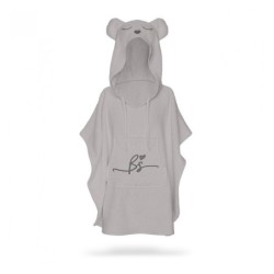 Bambu poncho pyyhe, harmaa