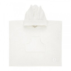 Bambu poncho pyyhe, valkoinen