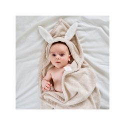 Bambu pyyhe Bunny, vaaleansininen