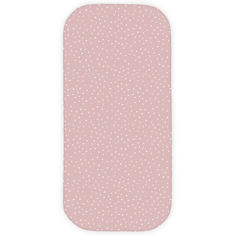 Bambu vaunujen päällinen 80x50 cm, kivet pinkki