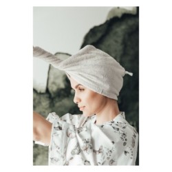 Bambuhiusturbaani, beige