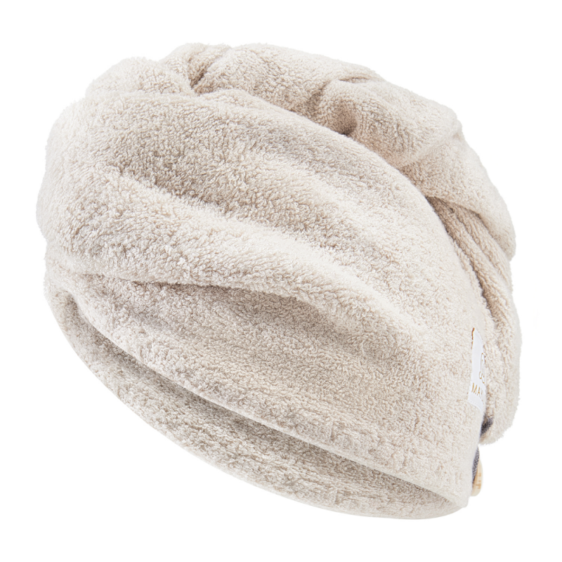 Bambuhiusturbaani, beige