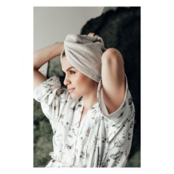 Bambuhiusturbaani, pinkki