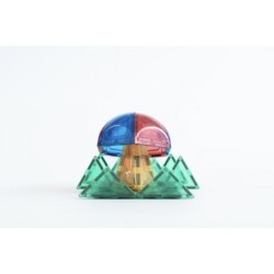 47-osainen magneettilohkosarja Curved Dome Pack Intense