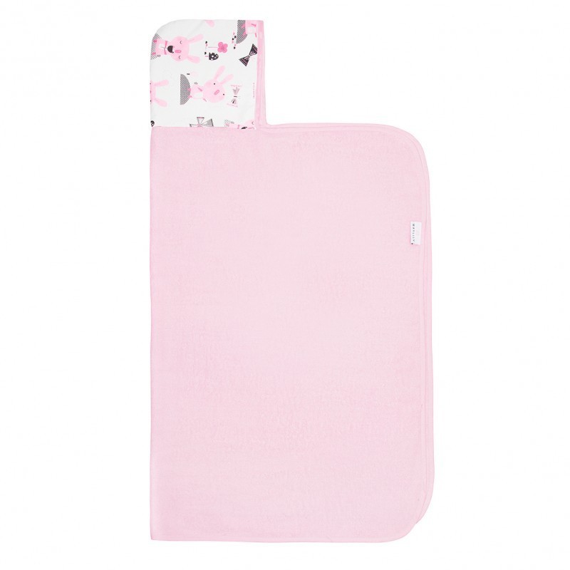 Bambuhupullinen kylpypyyhe, BUNNY - PINK