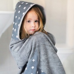 Bambuhupullinen kylpypyyhe, BUNNY - PINK