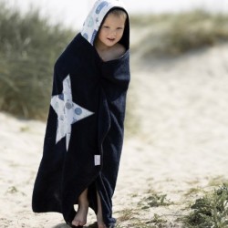 Bambuhupullinen kylpypyyhe, SWALLOWS - HARMAA
