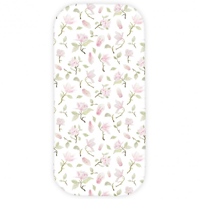 Bambuinen rattaiden päällinen 80x50 cm, magnolia