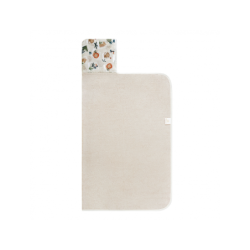Bambukupullinen kylpypyyhe, photosafari - beige