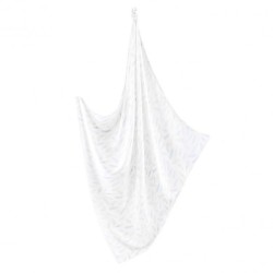 Bambupeite 120x120 cm, taivaalliset höyhenet