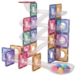 80-osainen pastelli MNTL magneettilohko pallorata