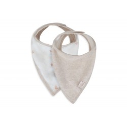 Bandana vauvan ruokalappu, 2 kpl, Harvest Natural