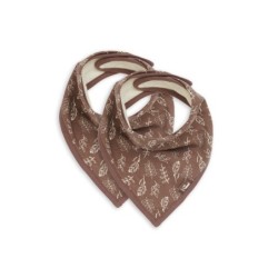 Bandana vauvan ruokalappu, 2 kpl, Meadow Chestnut