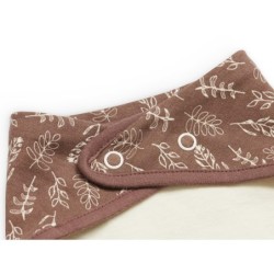 Bandana vauvan ruokalappu, 2 kpl, Meadow Chestnut