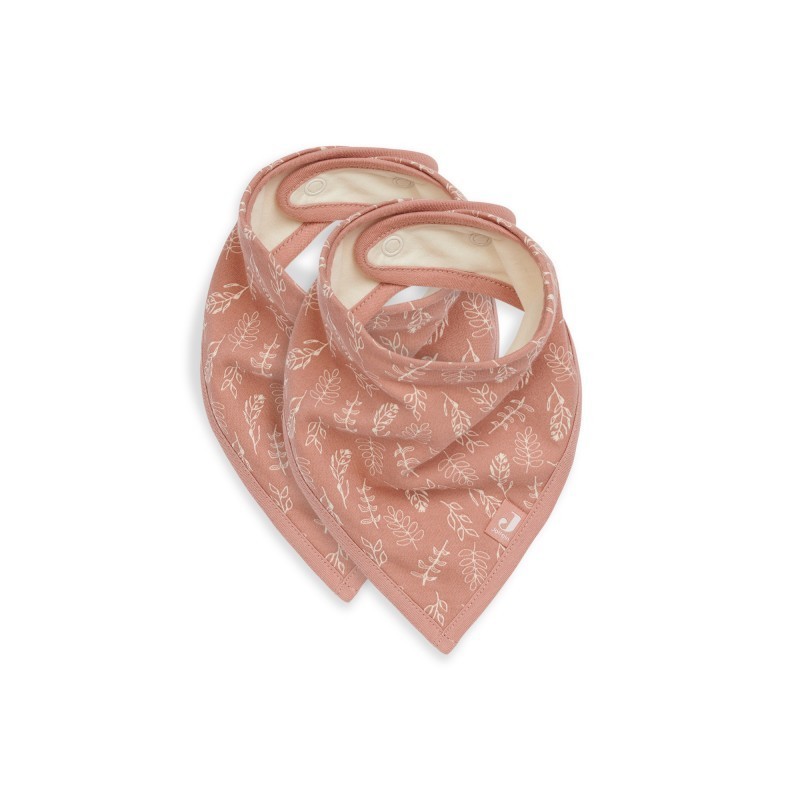 Bandana vauvan ruokalappu, 2 kpl, Meadow Rosewood